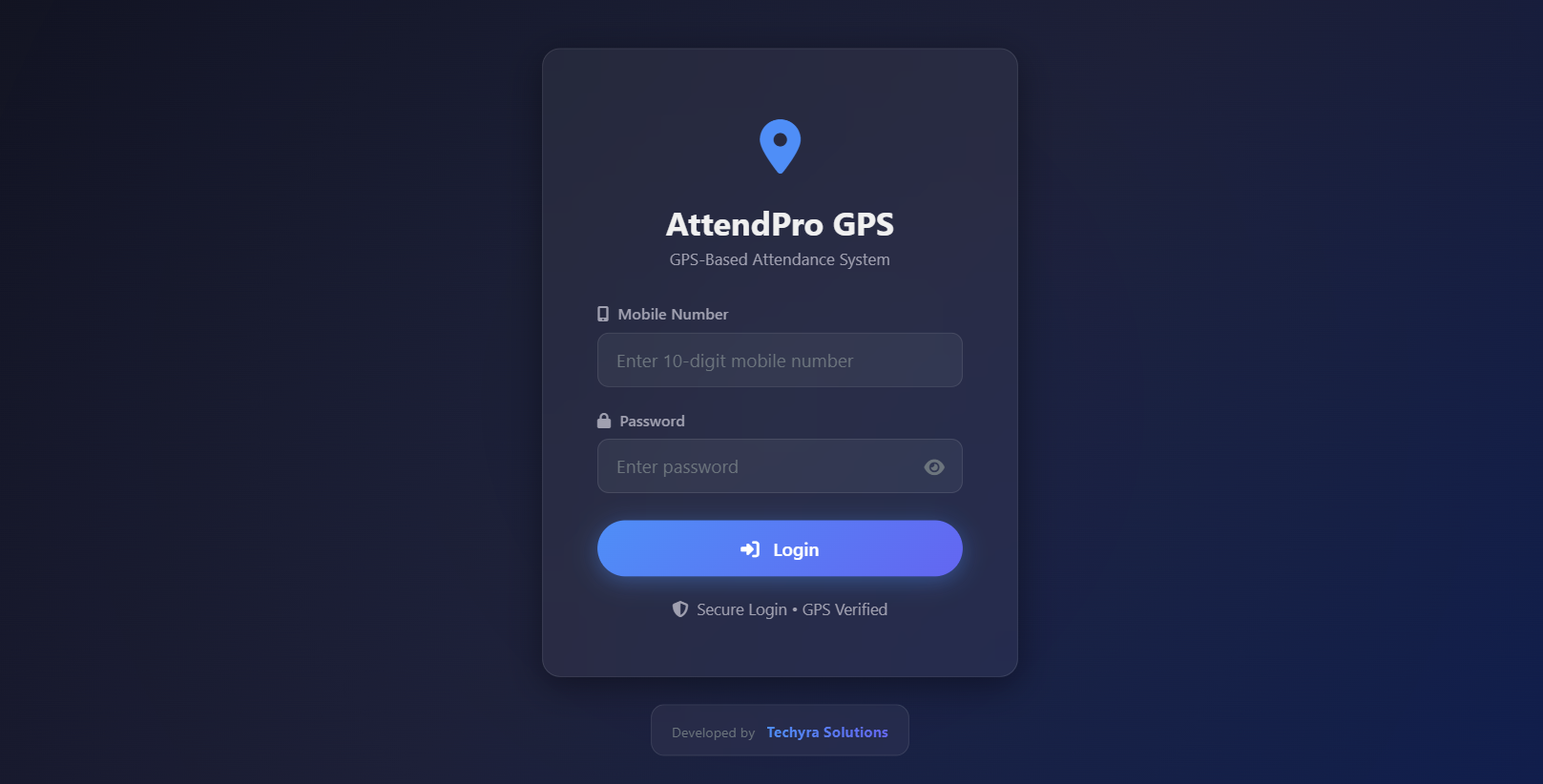 GPS Attendance System